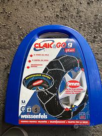 Catene da neve 9mm per cerchi 13,14,15