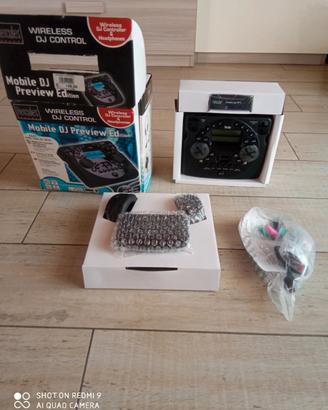 controller Hercules dj wireless più cuffia senza f