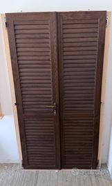 Persiana alluminio effetto legno