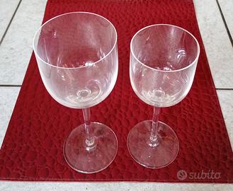 Set bicchieri calice acqua e vino
