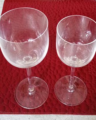 Set bicchieri calice acqua e vino