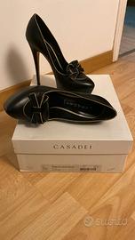 Décolleté di pelle Casadei 37 e 1/2