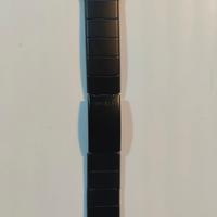 Cinturino Swatch nero in metallo 