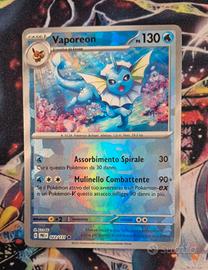 Carta Pokemon Vaporeon Masterball