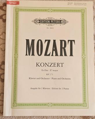 MOZART KONZERT KV 271 PIANOFORTE