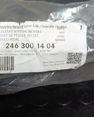 Mercedes Pedale acceleratore 