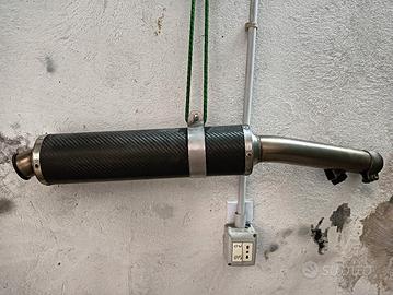 Scarico moto vintage 