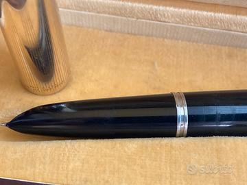 ANTICA PENNA STILOGRAFICA Parker 51 ORO 12k ANNI 50 Gold Filled OLD  FOUNTAIN PEN