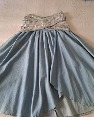 gonna jeans vintage