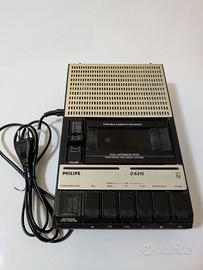 Philips D6310 registratore cassette funzionante