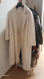 cappotto lungo bianco 