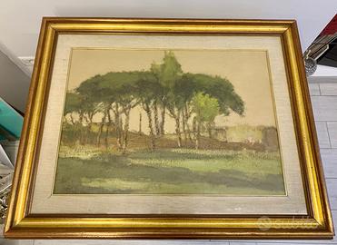 BUGLIONI ORIGINALE quadro olio su tela