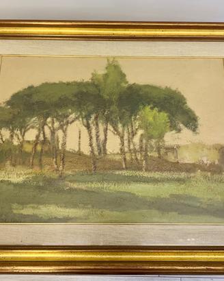 BUGLIONI ORIGINALE quadro olio su tela