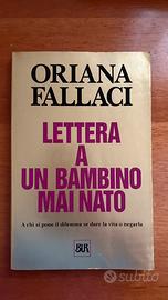 Oriana Fallaci - Lettera a un bambino mai nato