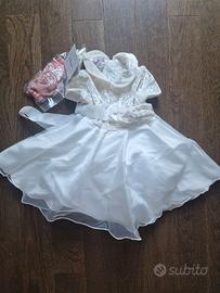 Vestiti da bambina neonato cerimonia Brums