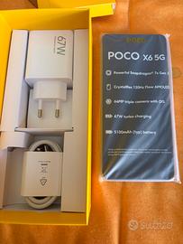 Poco Xiaomi x6 5g blue con 12gb ram e 512  nuovo