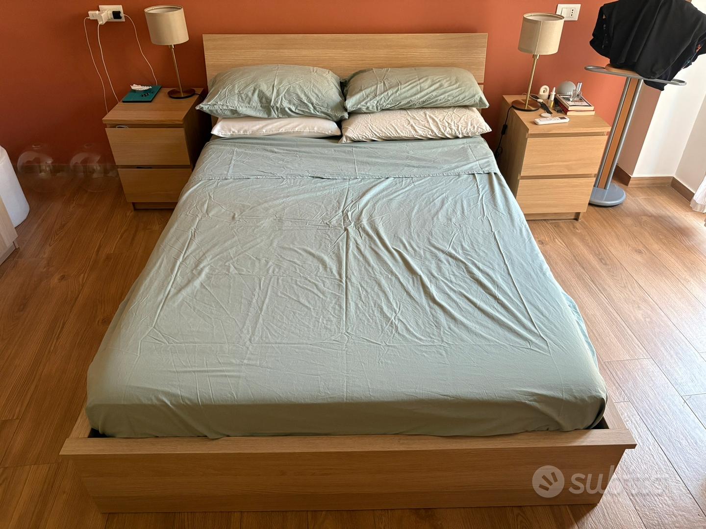 Malm Ikea Letto Materasso Letto IKEA MALM Materasso Im Kanton