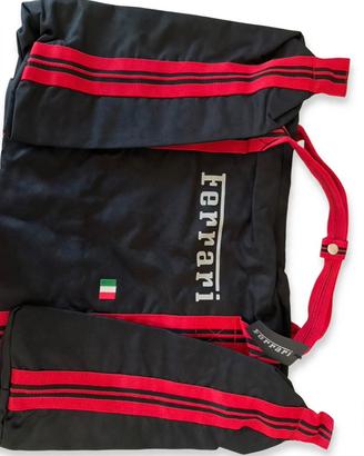 Borsone sacca ferrari official product nera rossa