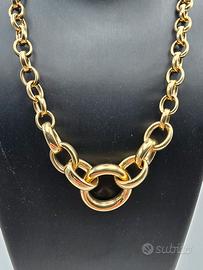 COLLIER ANELLI 39.70 GRAMMI ORO