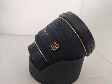 Obiettivo Sigma 50mm f 1.4 EX DG HSM per Nikon