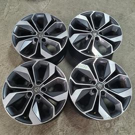 4 Cerchi da 18' in Lega - Renault - Megane Captur 