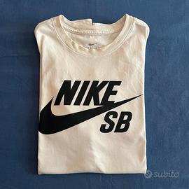 Nike SB Maglia A Maniche Corte Uomo Tee Nike Bianc