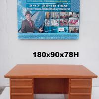 Scrivania vintage modernariato Anonima Castelli