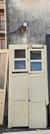 Ante per dispensa e porta finestra vintage 