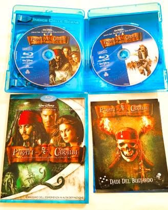🟥➡️PREZZO&BOX 2 BLU RAY TOP🥇PIRATI DEI CARAIBI 2