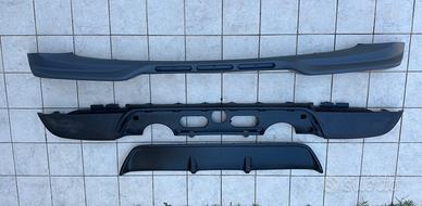 Spoiler e diffusore Smart 453 Brabus style