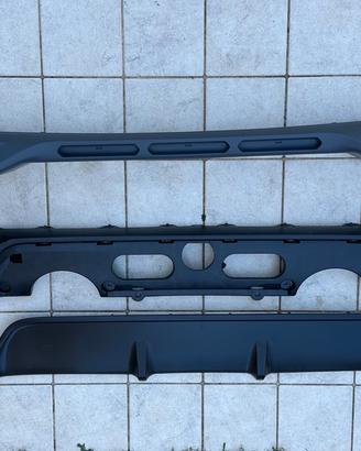 Spoiler e diffusore Smart 453 Brabus style