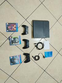 Ps4 500gb come nuova +3giochi +3 controller