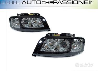 Fanali anteriori xenon angel led Audi A6 4B 97>01