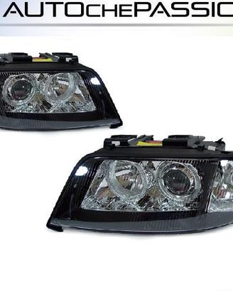 Fanali anteriori xenon angel led Audi A6 4B 97>01