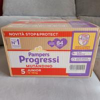 Pampers Progressi Mutandino 5 Junior – 84 pz