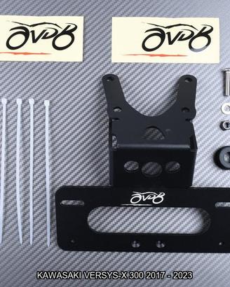 Portatarga corto KAWASAKI VERSYS-X 300 2017 - 2023