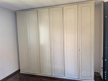 Armadio 6 ante maxi altezza (270cm) con cassettier