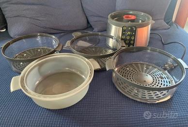 Vaporiera Philips 3 cestelli e  Infusore di Aromi