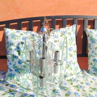 lampadario in cristallo più 2 aplic 