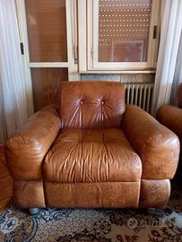 Poltrone in pelle