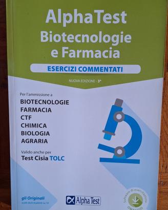 Esercizi commentati perbiotecnologie e farmacia 