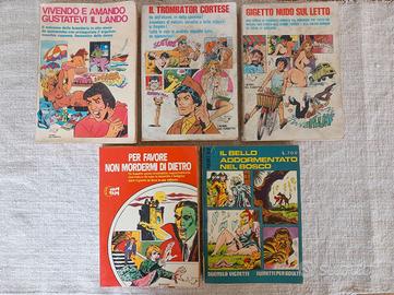 5 fumetti Nobel del Fumetto e Pocket Blu anni '70
