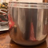 Pentola doppio fondi inox lunghe cotture