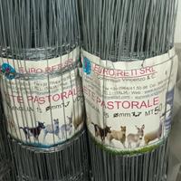 RETE RECINZIONE PASTORALE - DUE ROTOLI DA 50 MT