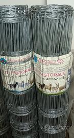 RETE RECINZIONE PASTORALE - DUE ROTOLI DA 50 MT