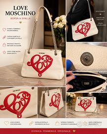 Love Moschino originale – Borsa a spalla
