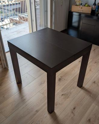 Tavolo allungabile - legno scuro