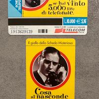 Schede telefoniche da collezione