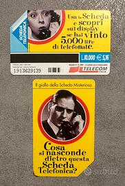 Schede telefoniche da collezione