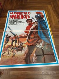 Manifesto cinema La vendetta di spartacus